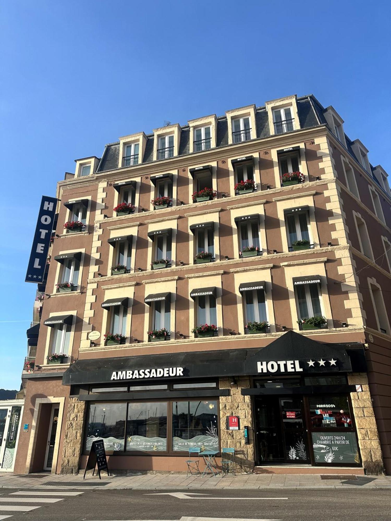 Ambassadeur Hotel - Cherbourg Port De Plaisance Exterior foto